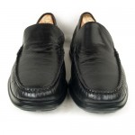 Cole Haan Loafers Mens Shoes Nike Air Black Leather Slip ons Slides Driving 8.5