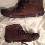 EUC Diesel Casual Dress Lace Up Brown Leather Boots Mens 13