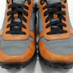 Cole Haan Nike Air 8 M Mens shoes orange gray leather fabric fashion sneakers