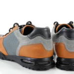 Cole Haan Nike Air 8 M Mens shoes orange gray leather fabric fashion sneakers