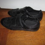 NWOB MEN’S HUGO BOSS BLK LEATHER SPORT SHOES US 10M