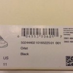 $150 NIB New Hugo Boss Orange Orlet Black Athletic Sneakers Men US 11 EU 44