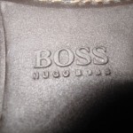 MEN’S HUGO BOSS BROWN LEATHER SLIP ON COMFORT SHOES US 10