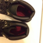 TIMBERLAND PREMIUM SUEDE BLACK WATERPROOF BOOTS RED BOTTOM PRIMALOFT Size 6Y
