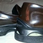 COLE HAAN NIKE AIR Men’s Sz 8  Brown LEATHER Loafer