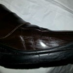 COLE HAAN NIKE AIR Men’s Sz 8  Brown LEATHER Loafer