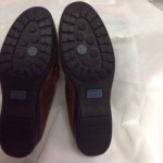 Cole haan Mens Brown Leather Shearling Driving Mocs Size 9.5 B
