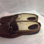 Cole haan Mens Brown Leather Shearling Driving Mocs Size 9.5 B