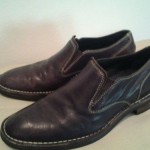 Men’s COLE HAAN Nike Air  Leather Loafers Shoes Size 8 M Chocolate