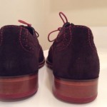 Cole Haan Air Colton Wingtip Oxfords BROWN Sz 9 Suede Orig $198