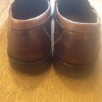 COLE HAAN slip on tassle loafers Walnut Brown SHOES MENS 8.5 D