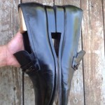 $199 Hugo Boss Mens Carl Bit Loafer Black Leather Dress Up Shoes Size 11.5 M
