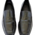 Men’s COLE HAAN Nike Air Leather Loafers Shoes Size 10 M Black
