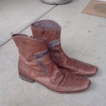Men’s Diesel Style Lab Stardust Leather Boots brown EU Size 45 US Size 11.5 EUC