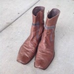Men’s Diesel Style Lab Stardust Leather Boots brown EU Size 45 US Size 11.5 EUC