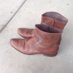 Men’s Diesel Style Lab Stardust Leather Boots brown EU Size 45 US Size 11.5 EUC