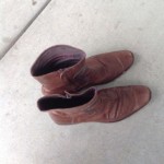 Men’s Diesel Style Lab Stardust Leather Boots brown EU Size 45 US Size 11.5 EUC