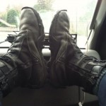 Size 12 Completley Worn Out Timberland Work Boots!