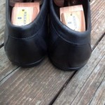 $275 Hugo Boss Doster Square Toe Loafer Black Leather Men Size 10.5