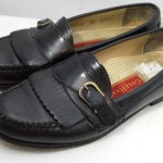 COLE HAAN BLACK BUCKLE LOAFERS CASUAL SLIP ON SHOES LOAFERS 9.5 B NARROW