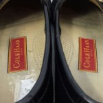 COLE HAAN BLACK BUCKLE LOAFERS CASUAL SLIP ON SHOES LOAFERS 9.5 B NARROW