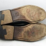 COLE HAAN BLACK BUCKLE LOAFERS CASUAL SLIP ON SHOES LOAFERS 9.5 B NARROW