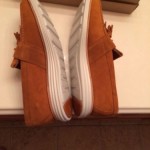 Cole Haan Tassel Lunargrand Camello Suede Size 10.5 MSRP $198 70% Off