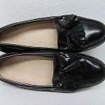 COLE HAAN GENUINE  LEATHER  SHOES COLOR BLACK  MENS SIZE 8D