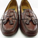 Cole Haan Brown Leather Tassel Loafers Men Size 8 D