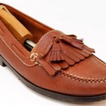Cole Haan Brown Leather Kiltie Tassel Slip On Loafers/Moccasin/ Shoes Men’s 13 D
