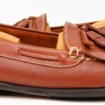 Cole Haan Brown Leather Kiltie Tassel Slip On Loafers/Moccasin/ Shoes Men’s 13 D