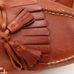 Cole Haan Brown Leather Kiltie Tassel Slip On Loafers/Moccasin/ Shoes Men’s 13 D