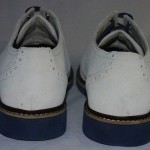 Cole Haan Air Franklin Saddle Oxfords, Suede Upper, White Suede, 9.5 M, New
