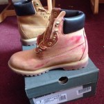 6In Prem Wheat Timberland Boots women’s Size 7