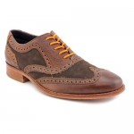 Cole Haan Air Colton Mens Size 9 Brown Leather Oxfords Shoes