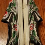 Vintage Vans Off The Wall Slip Ons Painted VANS by Tattoo Artist Oliver Peck 13