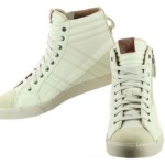 Diesel D-String Y00781-PR131-H4962 White Asparagus Gravel Zip Casual Shoe 8 Men