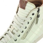 Diesel D-String Y00781-PR131-H4962 White Asparagus Gravel Zip Casual Shoe 8 Men