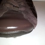 DIESEL MENS ATHLETIC TENNIS SHOES SNEAKERS BROWN SUEDE LEATHER CLEAN SIZE 8.5