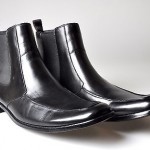 $495 NIB Hugo Boss Black Dikert Dress Ankle Boots 11.5