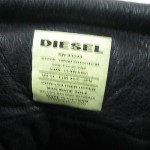 DIESEL ‘Revolution – Claw King’ Black Lace Up Casual Fashion Sneakers Shoe Sz 11