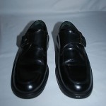 COLE HAAN Men’s Shoes Dressy Casual Black Leather Buckled Oxfords Size 7 Medium