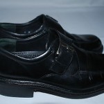 COLE HAAN Men’s Shoes Dressy Casual Black Leather Buckled Oxfords Size 7 Medium