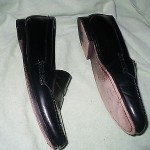 ll COLE HAAN CITY BLACK LEATHER PENNY LOAFERS MENS 11 M
