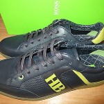 HUGO BOSS Green Label ELDORADO CONTRAST Leather SHOES SNEAKERS Size 11US  44EU