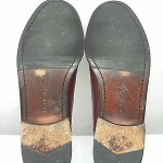 Men’s COLE HAAN Burgundy Leather Loafers Slip On Shoes Size 12 M