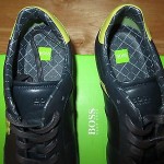HUGO BOSS Green Label ELDORADO CONTRAST Leather SHOES SNEAKERS Size 11US  44EU