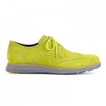 Cole Haan NEW Nike Lunargrand Wingtip Volt Suede Men’s 13 NIB Dress Shoes Casual