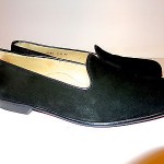 Rare Men’s Cole Haan Bragano Black Suede Smoking Slippers 8 M Black