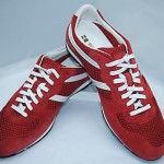Hugo Boss Orlenno Bright Red Sneakers Tennis Shoes Size 11 44 NIB